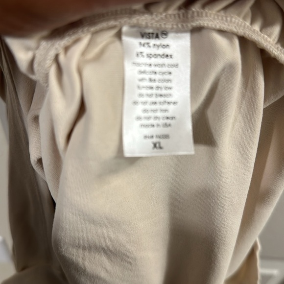 Susana Monaco One Arm Gathered dress Blanched Almond Color - Picture 5 of 5